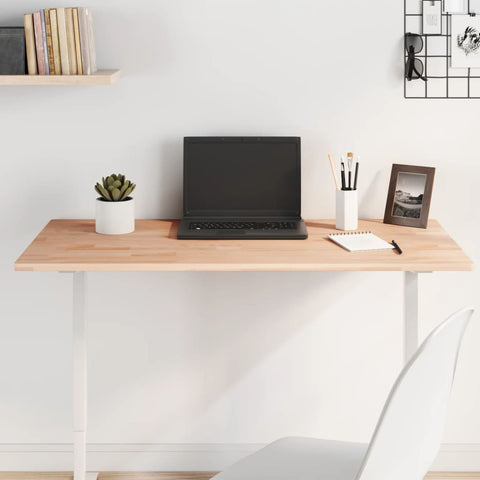 Table Top 100x60x1.5 cm Rectangular Solid Wood Beech 3188881