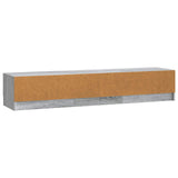 TV Cabinet Grey Sonoma 147 x 34.5 x 27 cm Engineered Wood 895861