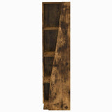 Corner Cabinet Smoked Oak 27.5x27x102cm Engineered Wood 889850