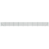 Chain Link Fence with Spike Anchors Green 2.2x25 m 153935