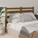 Bed Headboard Honey Brown 141x4x100 cm Solid Wood Pine 818418
