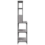 Baker's Rack 6-Tier Grey Sonoma 90x40x180 cm Engineered Wood 834223