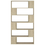 Book Cabinet Room Divider Sonoma Oak 100x24x188 cm 3082074