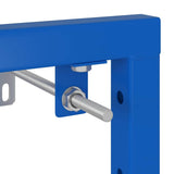 Bathroom Wall Support Height Adjustable Blue 50 x 3 x 112 cm 4106574