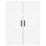 Highboard White 69.5x34x180 cm Engineered Wood 3198153