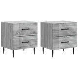 Bedside Cabinet 2 pcs Grey Sonoma 43 x 34.5 x 47.5 cm 894768