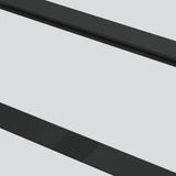 Sliding Door with Hardware Set ESG Glass&Aluminium 76x205 cm 3081951