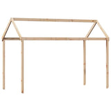 Kids' Bed Roof 207x95.5x159 cm Solid Wood Pine 846964