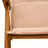 Reclining Garden Chairs 8 pcs Natural Solid Acacia Wood 3434478