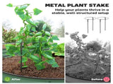 Set of Two 181 x 93cm Steel Planters - Green T3398P377568