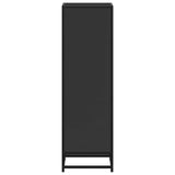 Book Cabinet Black 33.5x33x107.5 cm Engineered Wood 849154