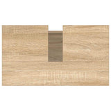 Bathroom Cabinet Sonoma Oak 58x33x60 cm Engineered Wood 831583