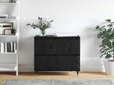 Sideboard Black Oak 60 x 35 x 70 cm 879494