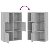 Storage Cabinet Grey Sonoma Engineered wood Medium 815454