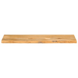 Table Top Live Edge 100x30x3.8 cm Solid Wood Mango 370480