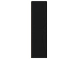 Bookcase Black Oak 36x30x143 cm Engineered Wood 862396