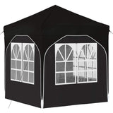 Pop-up Party Tent 192 x 192 x 245 cm Black 42019843