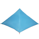 Family Tent Tipi 7-Person Blue Waterproof 94711