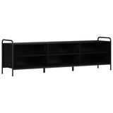 TV Cabinet 167.5 x 36.5 x 50 cm Black Oak Engineered Wood 8013770