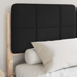 Bed Frame with Upholstered Headboard Black 150 x 200 cm 877971
