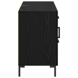Sideboard Black Oak 100 x 36 x 60 cm Engineered Wood 882480
