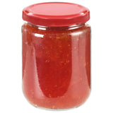 Glass Jam Jars with Red Lid 48 pcs 230 ml 50800