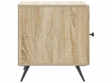 Bedside Cabinet Sonoma Oak 43 x 34.5 x 50 cm Engineered Wood 895489