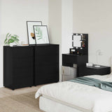 Storage Cabinets 60 x 48 x 105 cm Engineered Wood Black 3406236