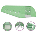 Greenhouse Green 140 g/m PE mesh fabric, galvanised steel 45 m 48156