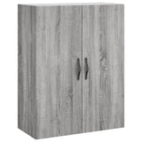 Wall Mounted Cabinets 2 pcs Grey Sonoma Engineered Wood 3197895