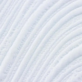 Mattress White and Black 90 x 190 cm Gel-Infused Foam 4106349