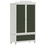 Wardrobe with Chalkboard White 90 x 45 x 165 cm Engineered Wood 42003034
