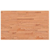 Basin Shelf Wall Mounted Steel and Solid Wood Beech 3302527