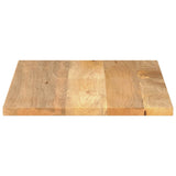 Table Top 90x70x2.5 cm Rectangular Solid Wood Mango 371476
