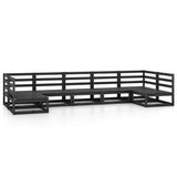 7 Piece Garden Lounge Set Solid Pinewood 3076133