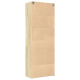 Storage Cabinet Sonoma Oak 80x42.5x225 cm Engineered Wood 3281345