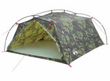 Tunnel Tent Camouflage 2-Person 185T Polyester with PU Coating 42019364