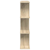 Wall Shelf Sonoma Oak 102 x 20 x 96 cm Engineered Wood 8012214