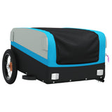Bike Trailer Black and Blue 30 kg Iron 94037