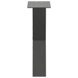Coffee Table Legs X-Shaped 2 pcs Anthracite 28x cm Steel 4012950
