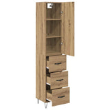 Highboard Artisan Oak 34.5 x 34 x 90 cm Engineered Wood 3402729
