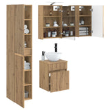Bathroom Cabinet Set 5 pcs Artisan Oak 43 x 16 x 62.5 cm 3407350