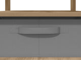 Coffee Table Artisan Oak 77 x 55 x 42 cm Engineered Wood 8000419