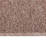 Anti-slip Stair Mats 15 pcs 75 x 20 cm Light brown PP 4019805