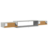 Wall-mounted TV Cabinet Wall-Mounted Concrete Grey 8006008