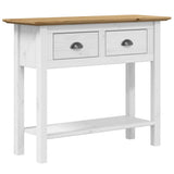 Console Table BODO Brown 90x34.5x73 cm Solid Wood Pine 355072