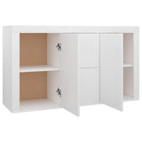 ZNTS Sideboard White 120x36x69 cm Engineered Wood 801841