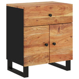 Bedside Cabinet 50x33x60 cm Solid Wood Acacia&Engineered Wood 350669