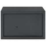 Safe Box with Lock Dark grey 31 x 20 x 20 cm Steel 42011314