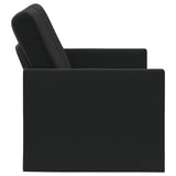 2 Seater Sofa Black 130 x 81 x 82 cm Velvet 42041060